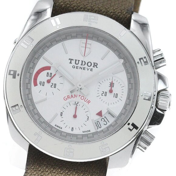 TUDOR Grand Tour Chrono 20350 Date white Dial Automatic Men's Watch_842493 - Picture 9 of 11